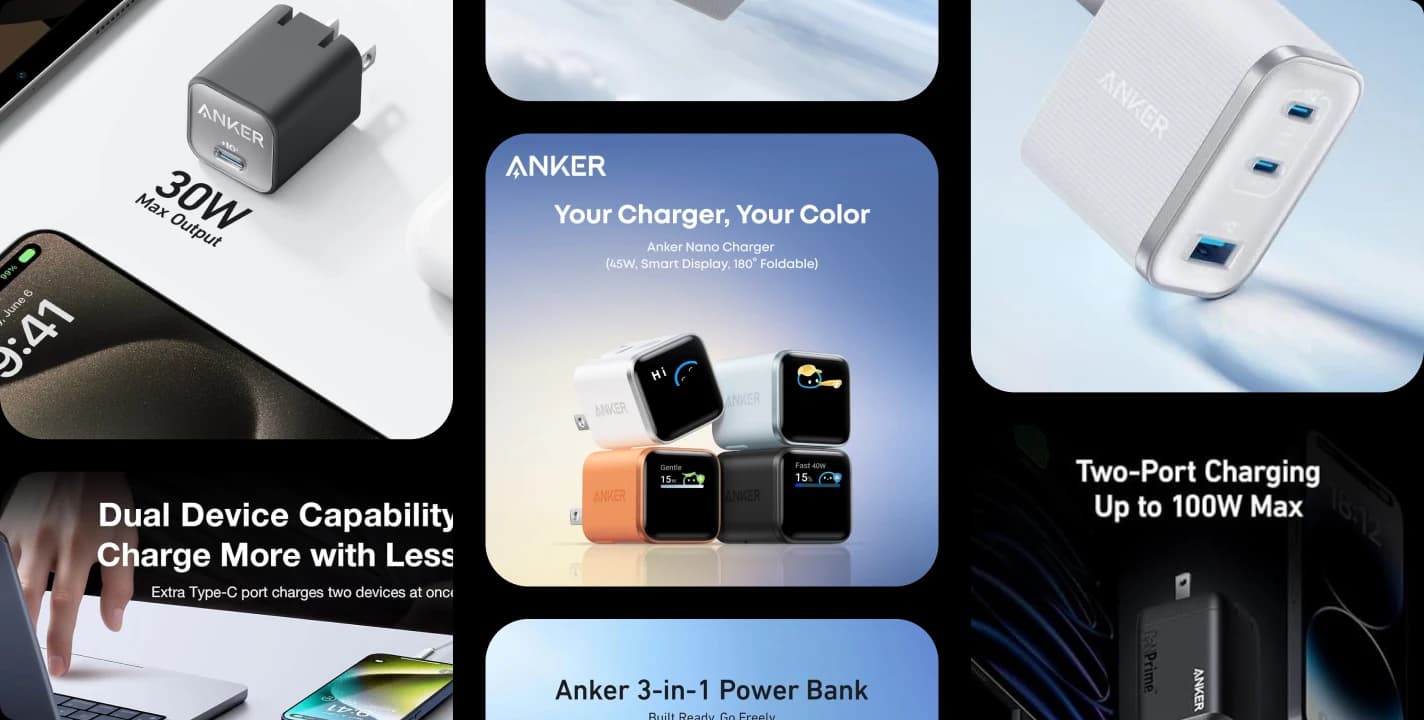 Anker recent Meta ad creatives