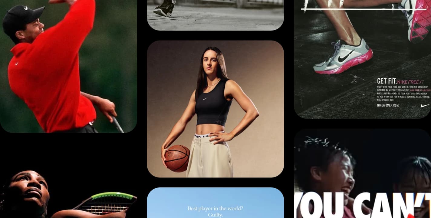 Nike recent Meta ad creatives