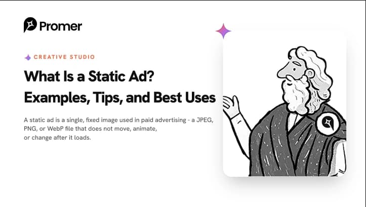 What Is a Static Ad? Examples, Tips, and Best Uses