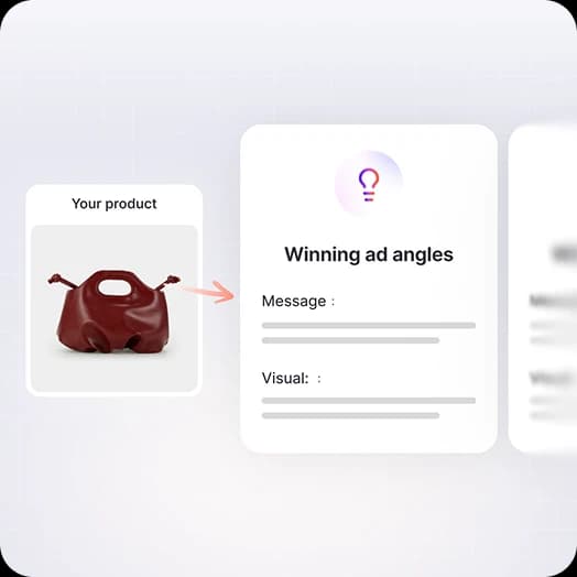 Promer AI reads it and suggests ad angles