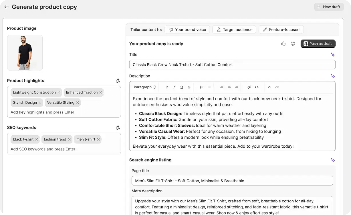 Product Copy Studio
