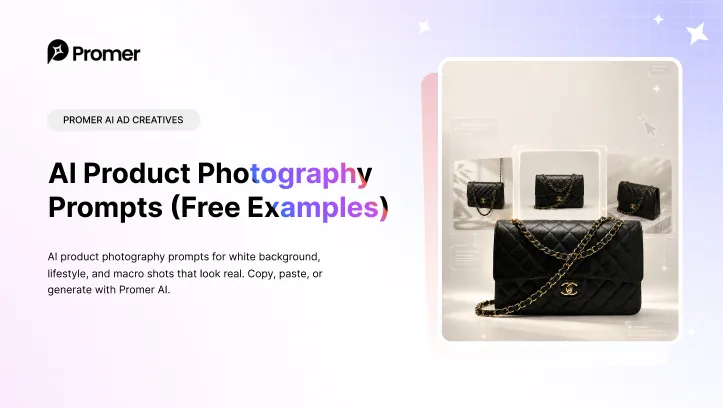 Top 22 AI Product Photography Prompts (Free Examples)