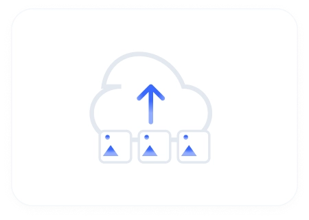 Uploaded Images source type showing file upload interface