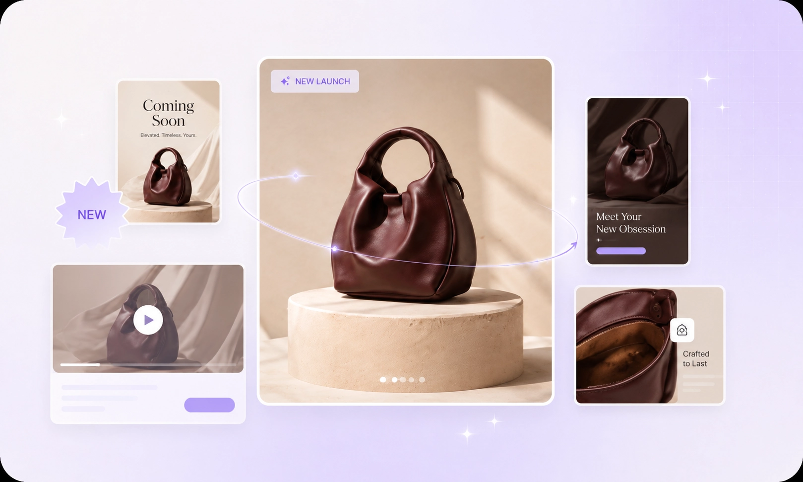 Product launches: launch assets ready before booking a photographer